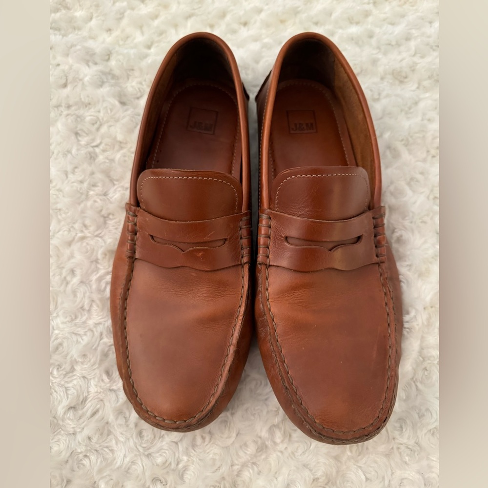 Johnston & Murphy soft leather driving shoes Men’s 13